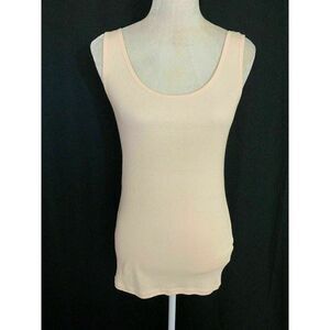 Club Monaco Pale Pink Ribbed jersey tank top